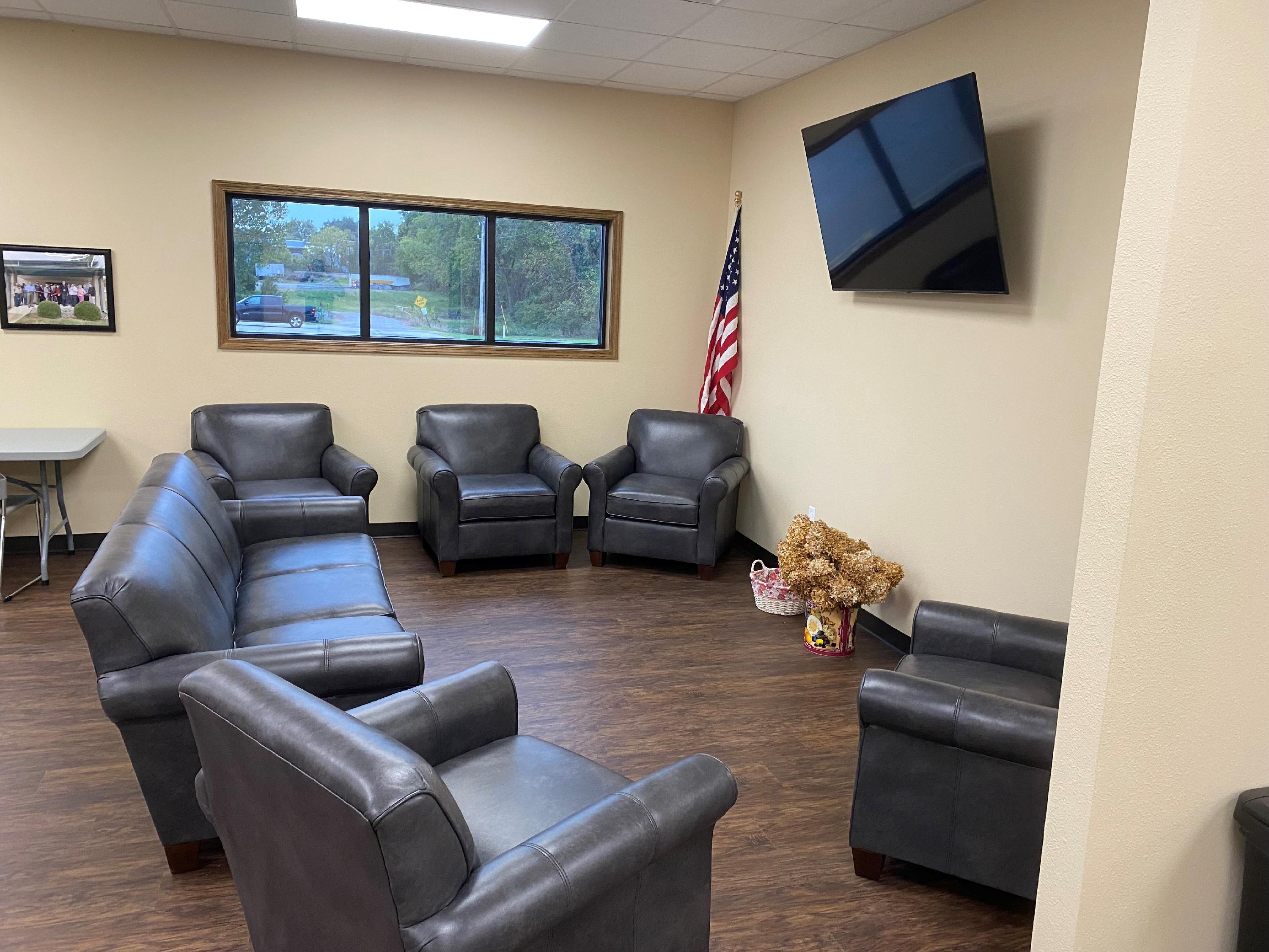 Senior Center lounge area